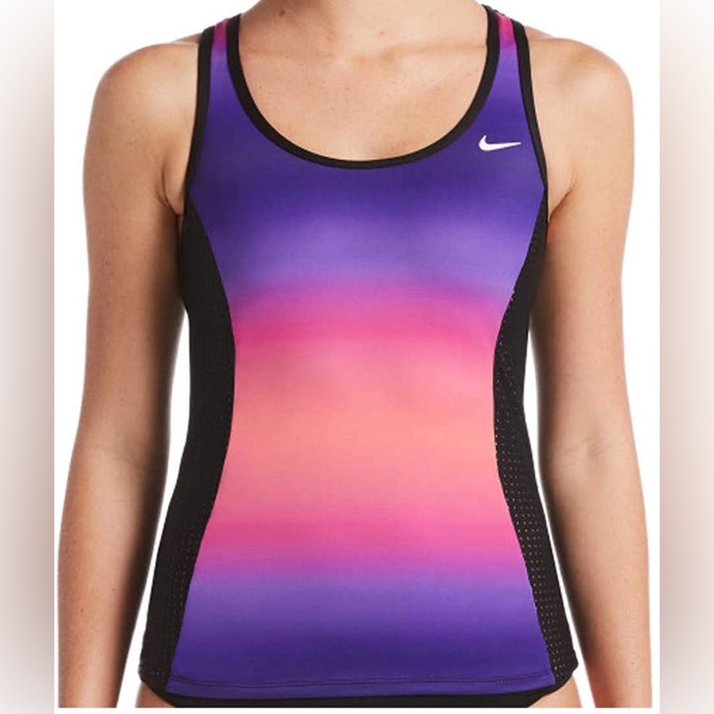 Nike Spectrum Keyhole Back Tankini Female
